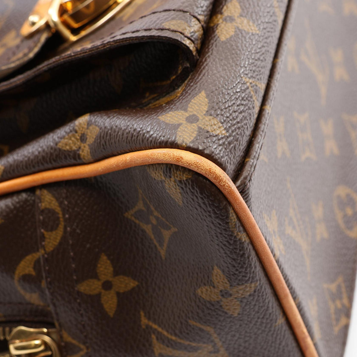 Preloved LOUIS VUITTON Manhattan GM Monogram Brown Handbag M40025 2101220263911