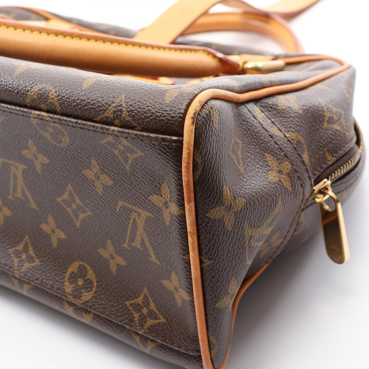 Preloved LOUIS VUITTON Manhattan GM Monogram Brown Handbag M40025 2101220263911