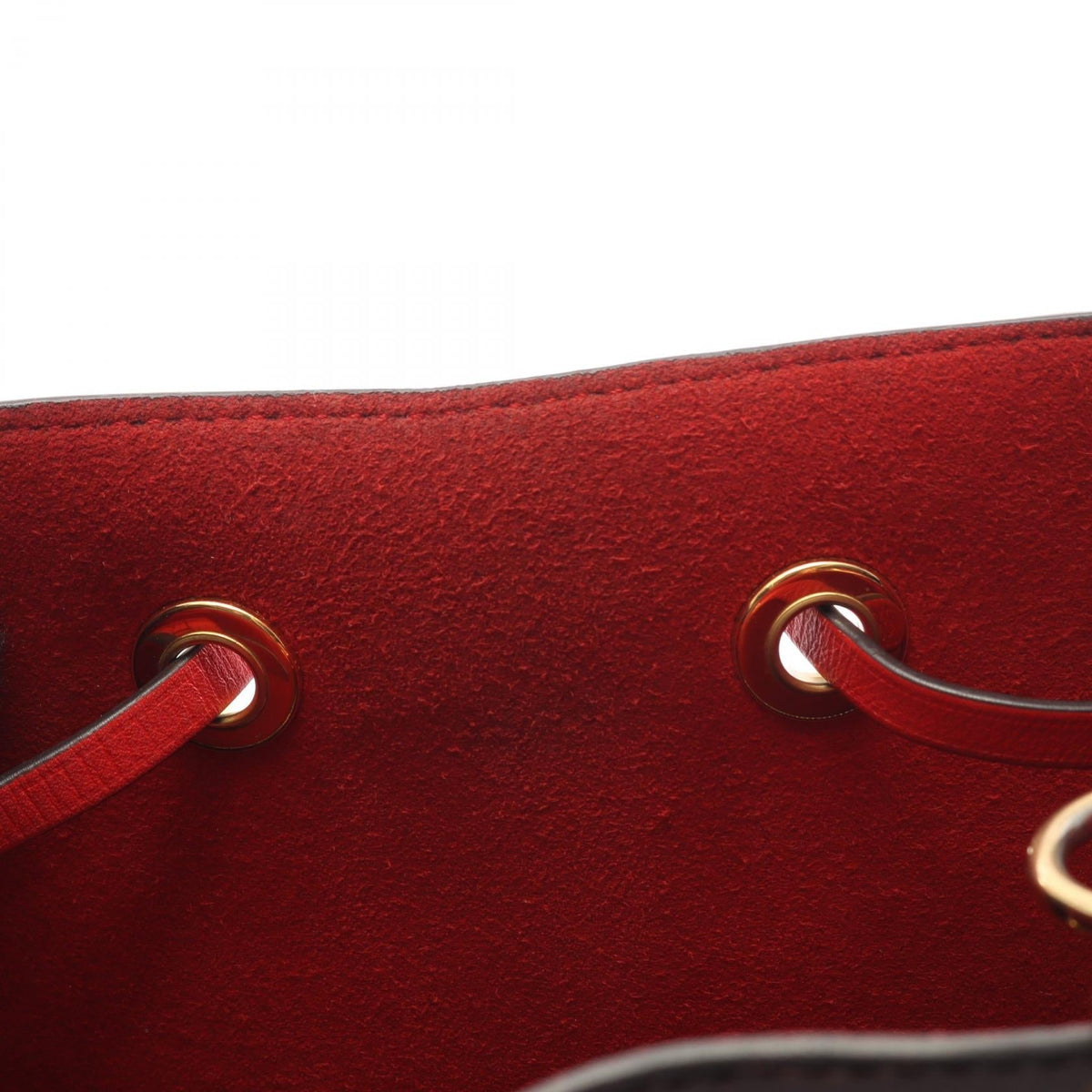 Preloved LOUIS VUITTON NeoNoe Monogram Coquelicot Red Brown/Red Shoulder Bag M44021 2101220259174