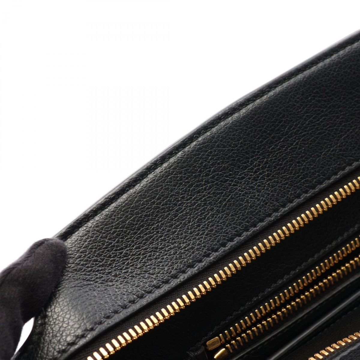 Preloved PRADA 2WAY Handbag Black leather 2101220205805