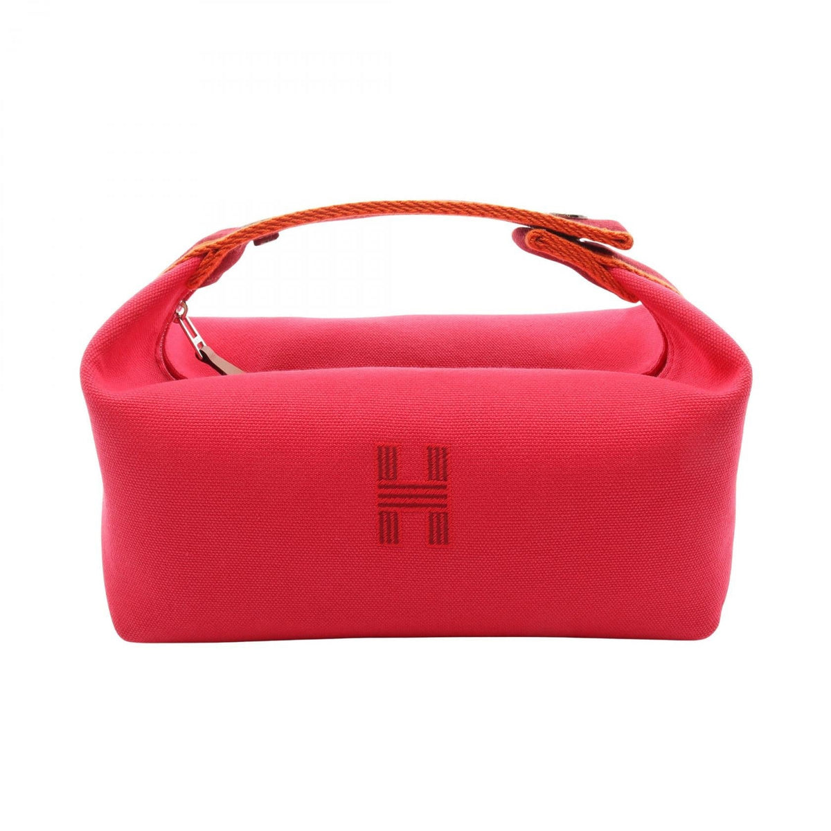 Preloved HERMES Bride a BracPM Hibiscus HandbagPink Pink Pink/Bordeaux/Orange canvas 2107601192306