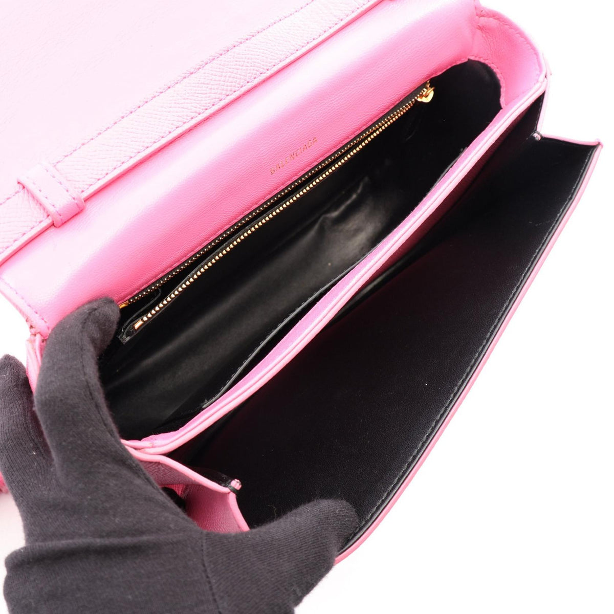 Preloved BALENCIAGA VILLE DAY Day Bag S Shoulder Bag Pink leather 542207 2101220189877