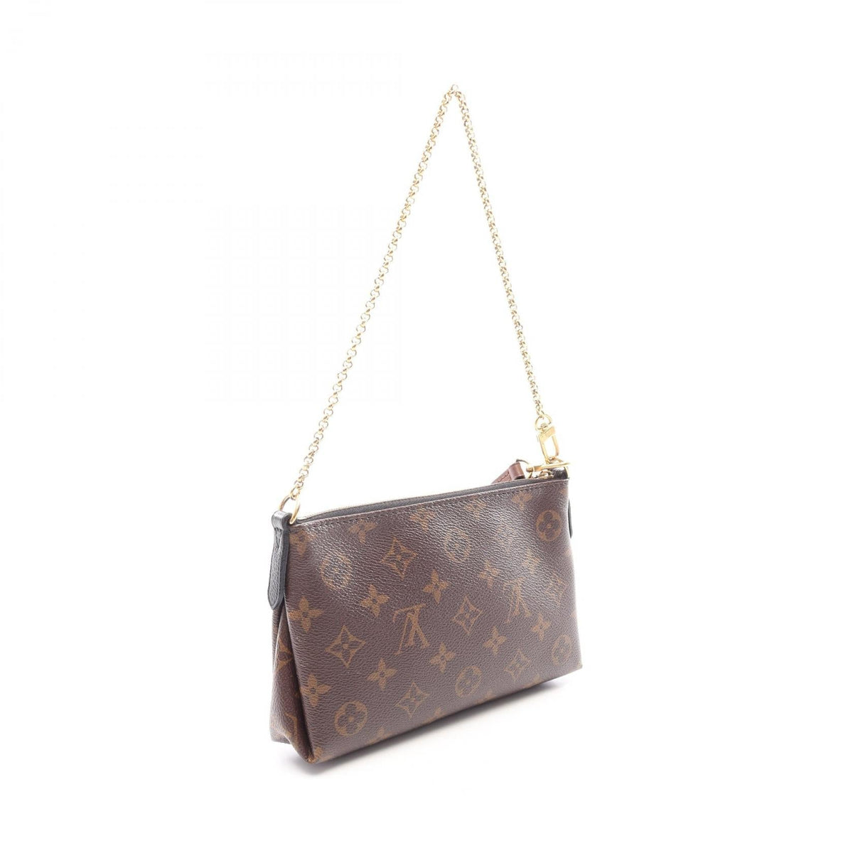 Preloved LOUIS VUITTON Parascratch Monogram 2WAY Brown/Black Handbag M41639 2101220136246
