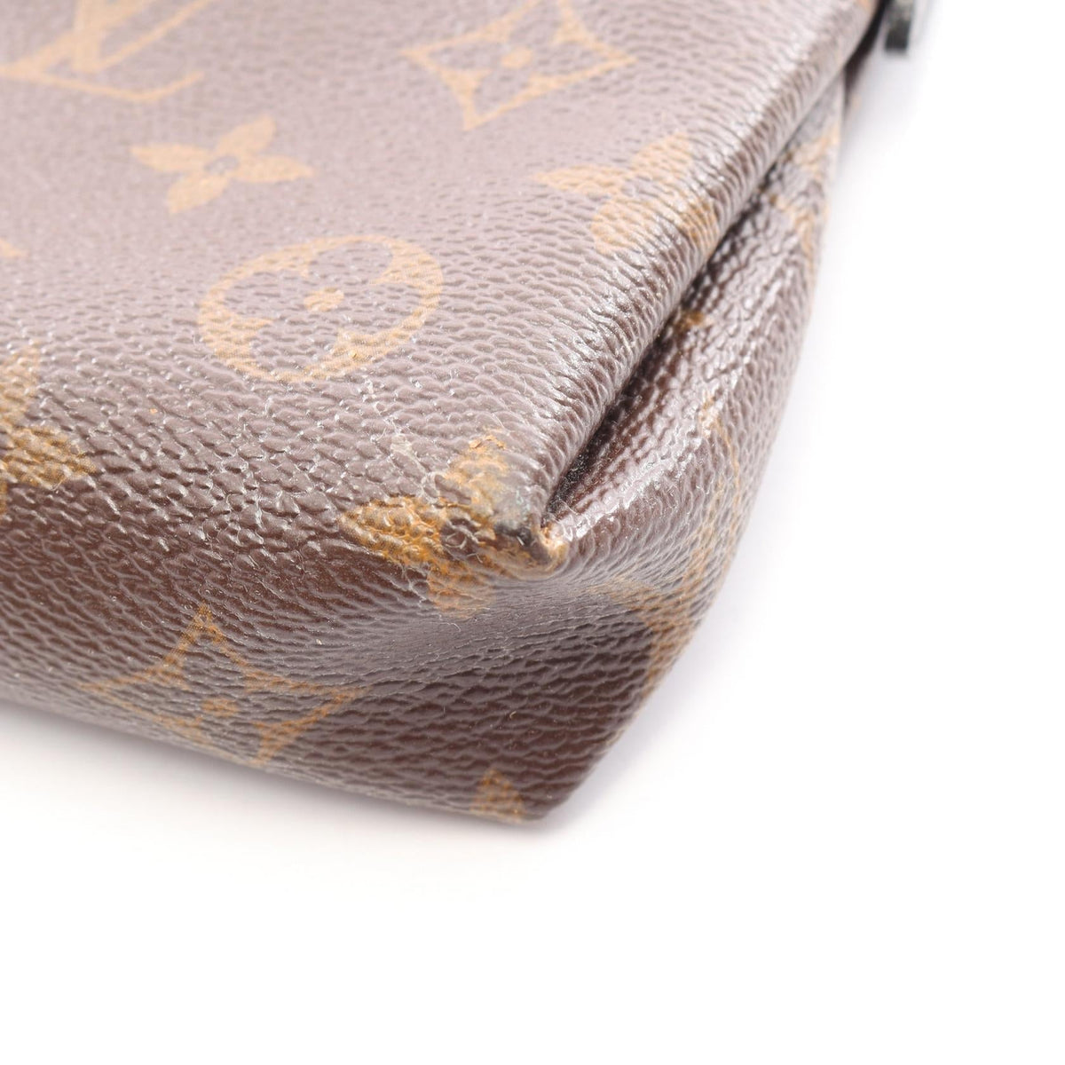 Preloved LOUIS VUITTON Parascratch Monogram 2WAY Brown/Black Handbag M41639 2101220136246