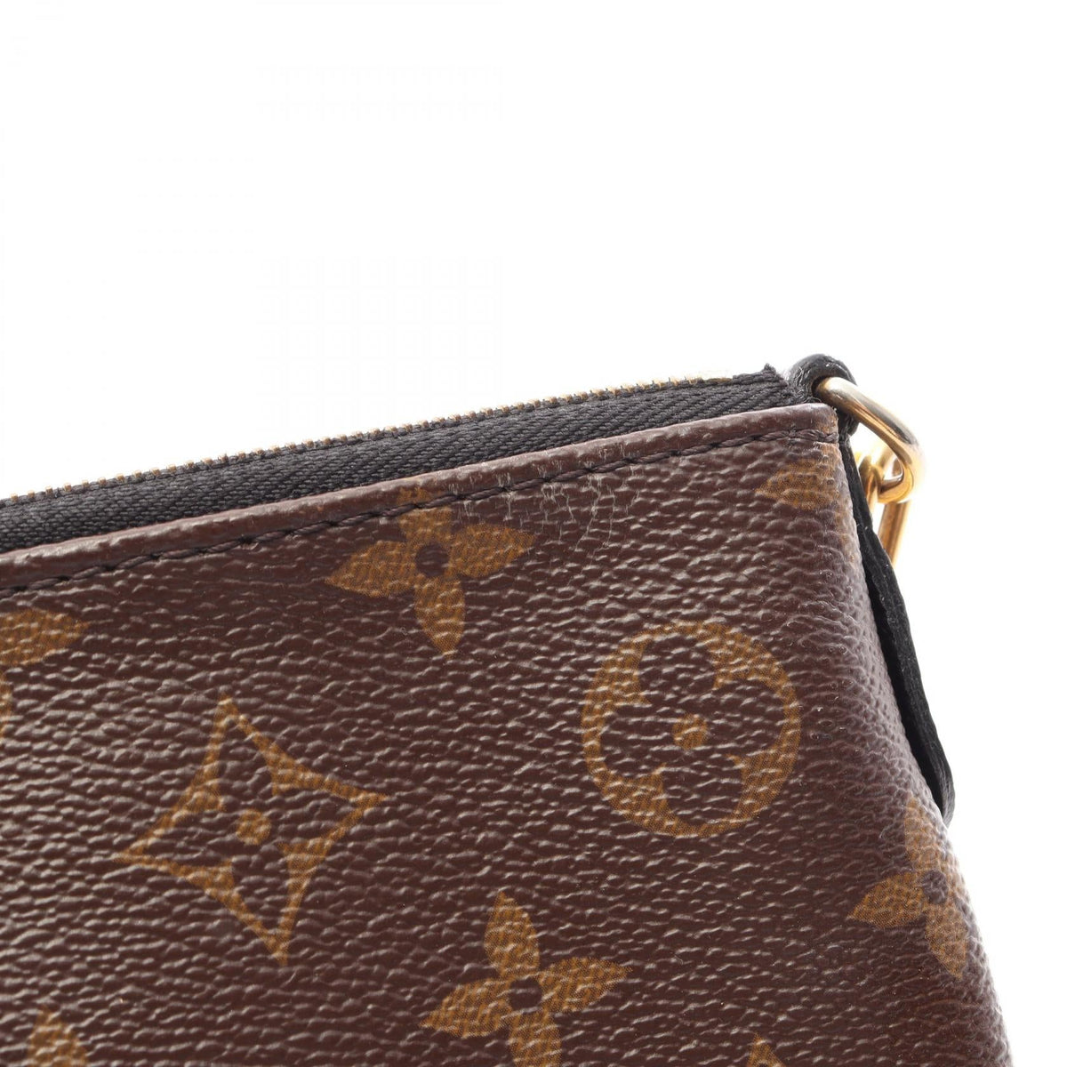 Preloved LOUIS VUITTON Parascratch Monogram 2WAY Brown/Black Handbag M41639 2101220136246