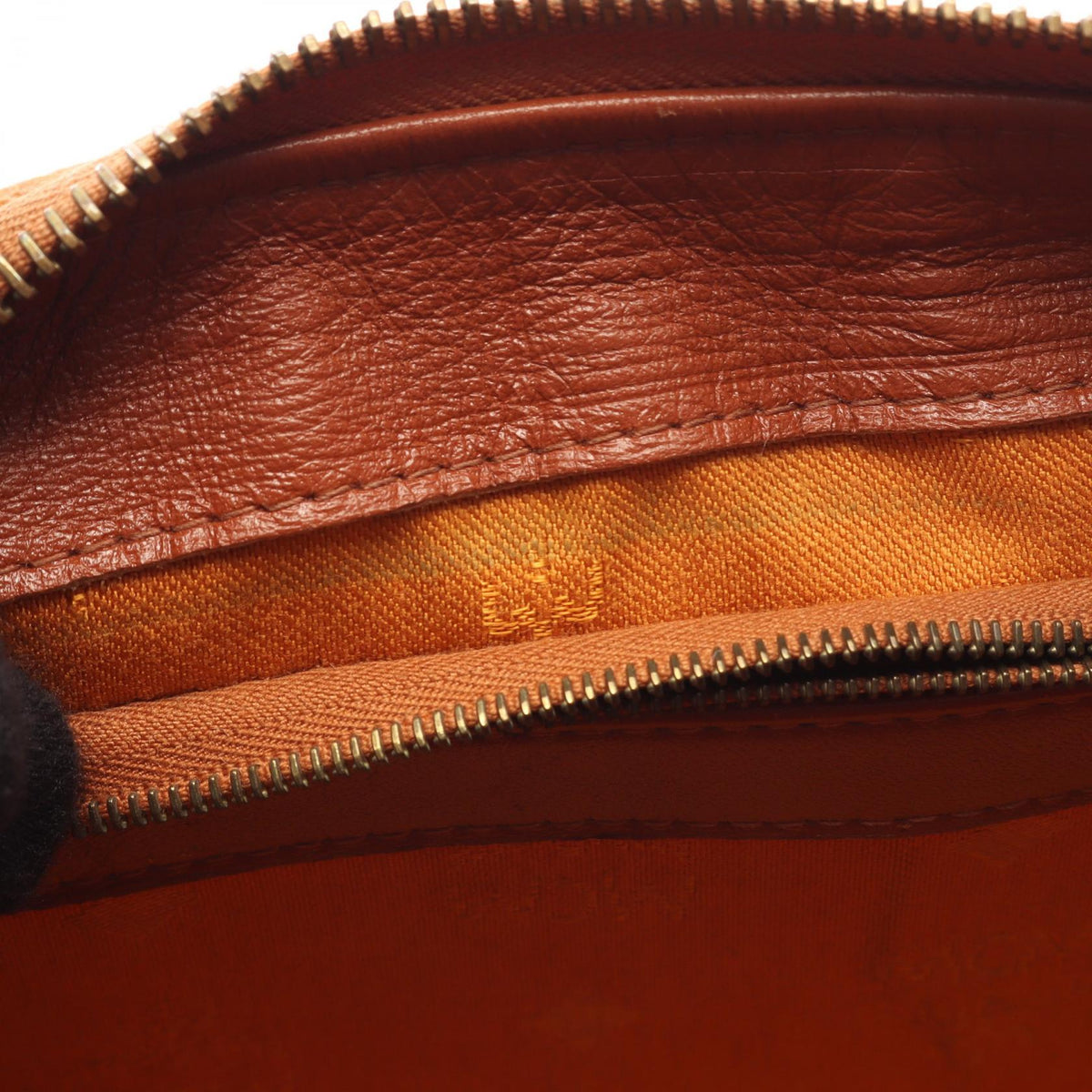 Preloved MCM Visetos 2WAY Handbag Brown PVC coated canvas×leather 2120300063951