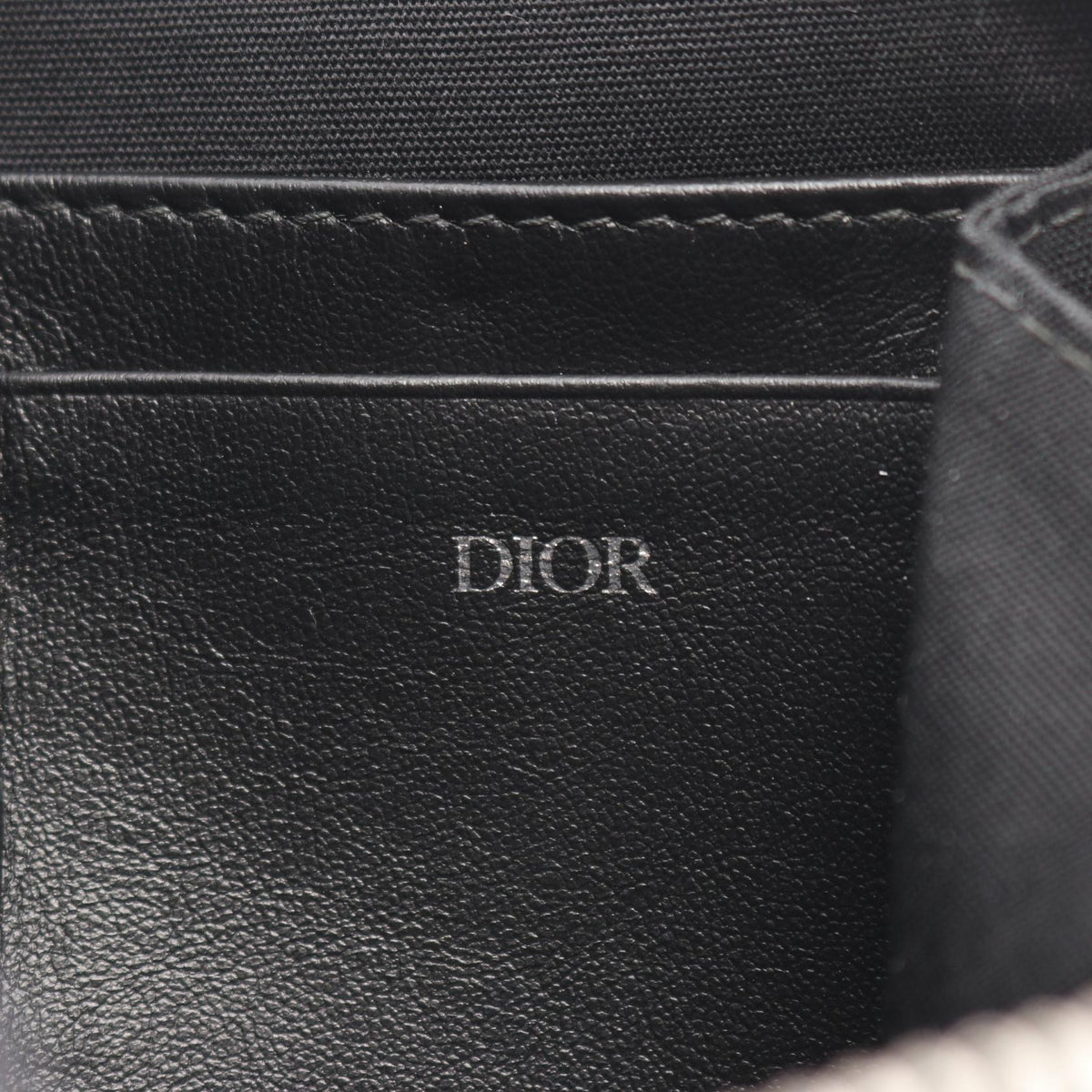 Preloved Dior Oblique Galaxy Shoulder Bag Black leather 2ESBC119VPD 2101219304618