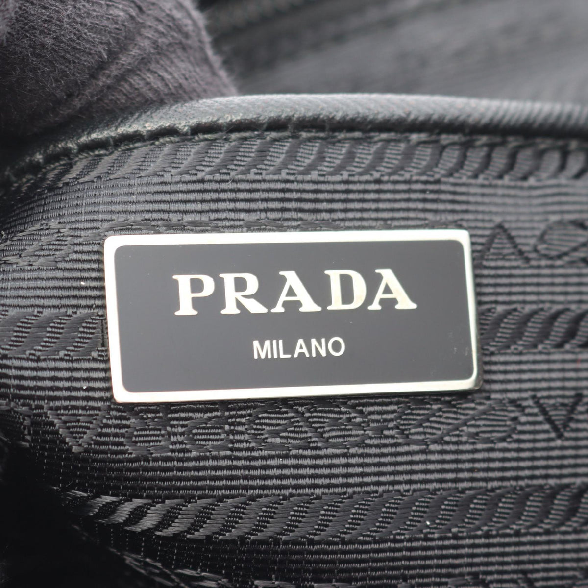 Preloved PRADA TESSUTO CAMOUFL Rucksack Backpack Green/Multicolor Nylon×Saffiano leather BZ0032 2101219333137
