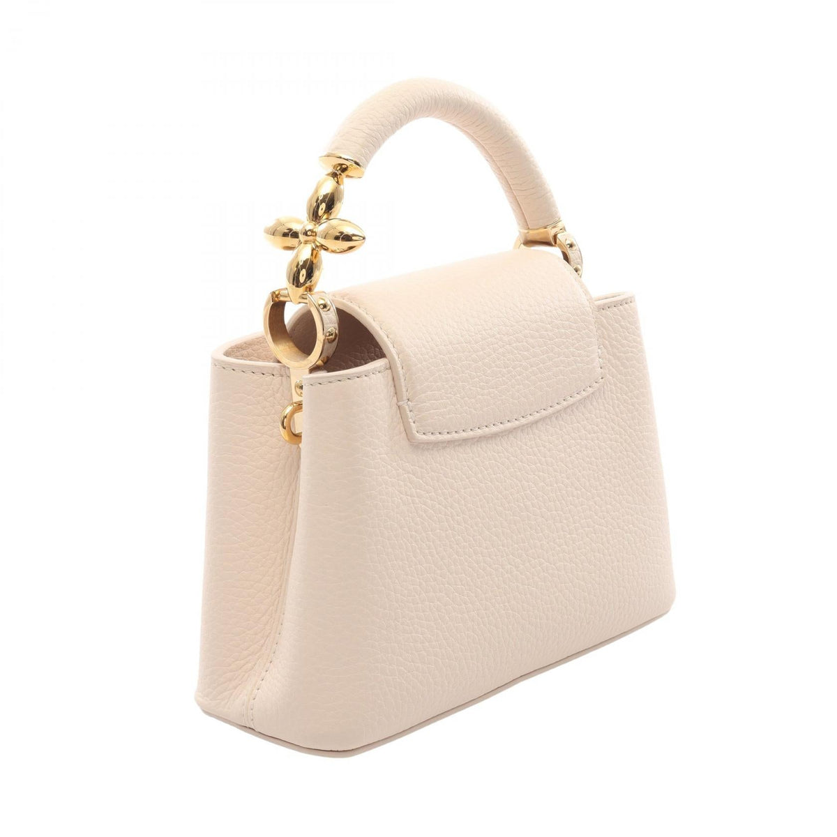 Preloved LOUIS VUITTON CapucineMINI Quartz 2WAY Beige Handbag M23944 2120300064286