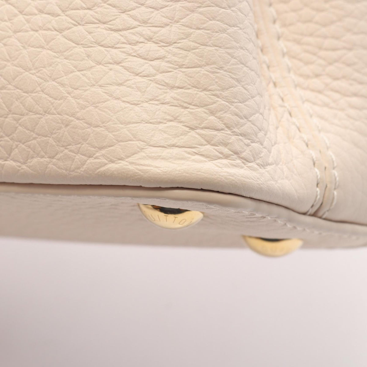 Preloved LOUIS VUITTON CapucineMINI Quartz 2WAY Beige Handbag M23944 2120300064286