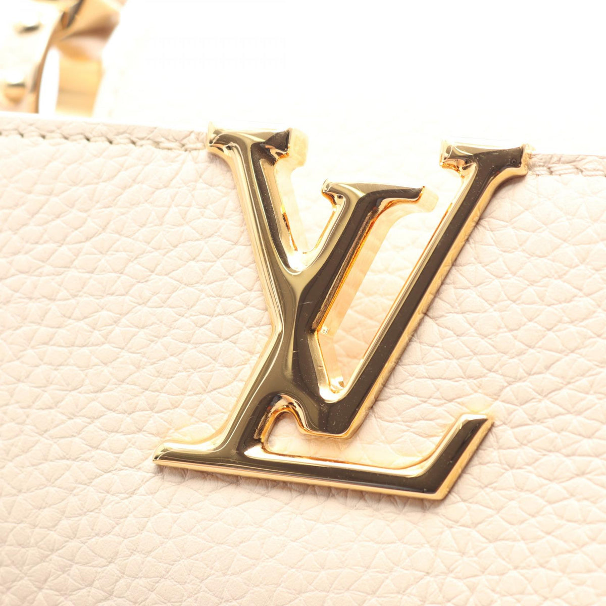 Preloved LOUIS VUITTON CapucineMINI Quartz 2WAY Beige Handbag M23944 2120300064286