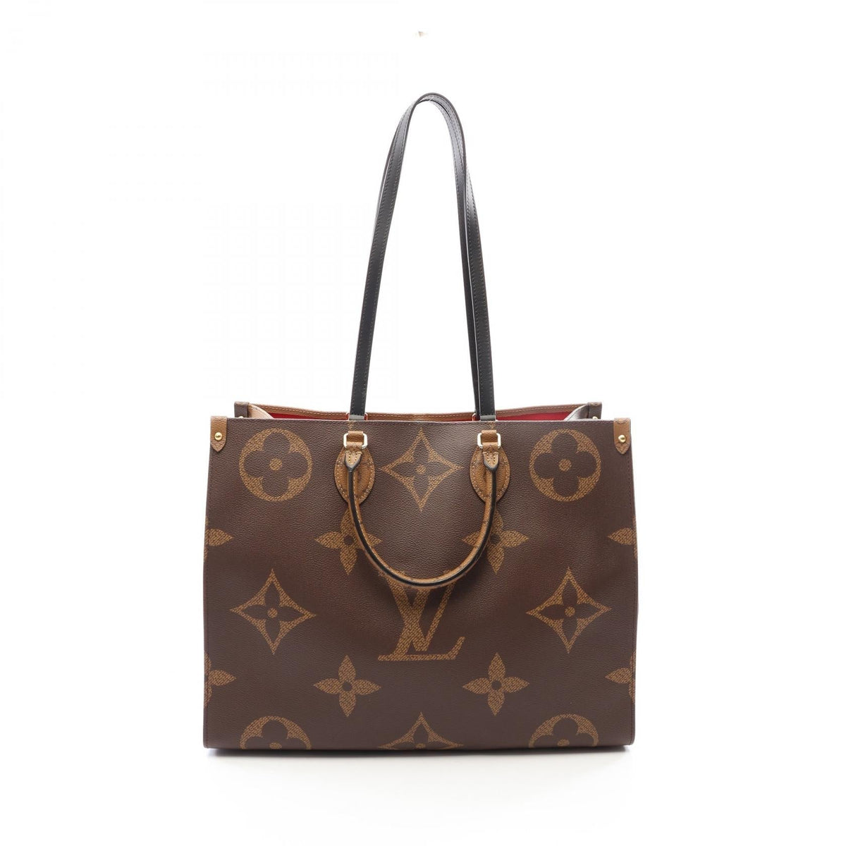 Preloved LOUIS VUITTON OnTheGo GM Monogram Giant Monogram Reverse 2WAY Brown Shoulder Bag M45320 2101220289119