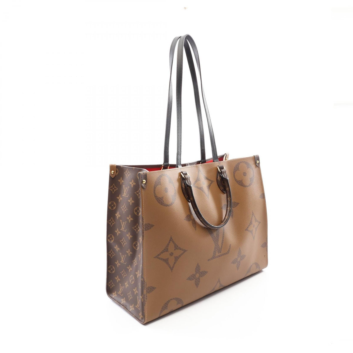 Preloved LOUIS VUITTON OnTheGo GM Monogram Giant Monogram Reverse 2WAY Brown Shoulder Bag M45320 2101220289119