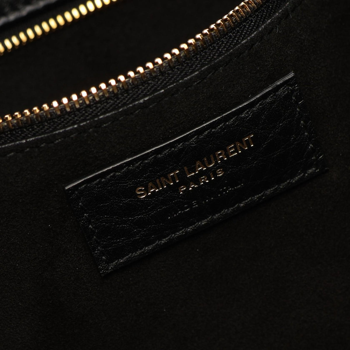 Preloved SAINT LAURENT PARIS LE 5 A 7 BEA Tote Bag Black leather 763435 2101220124212
