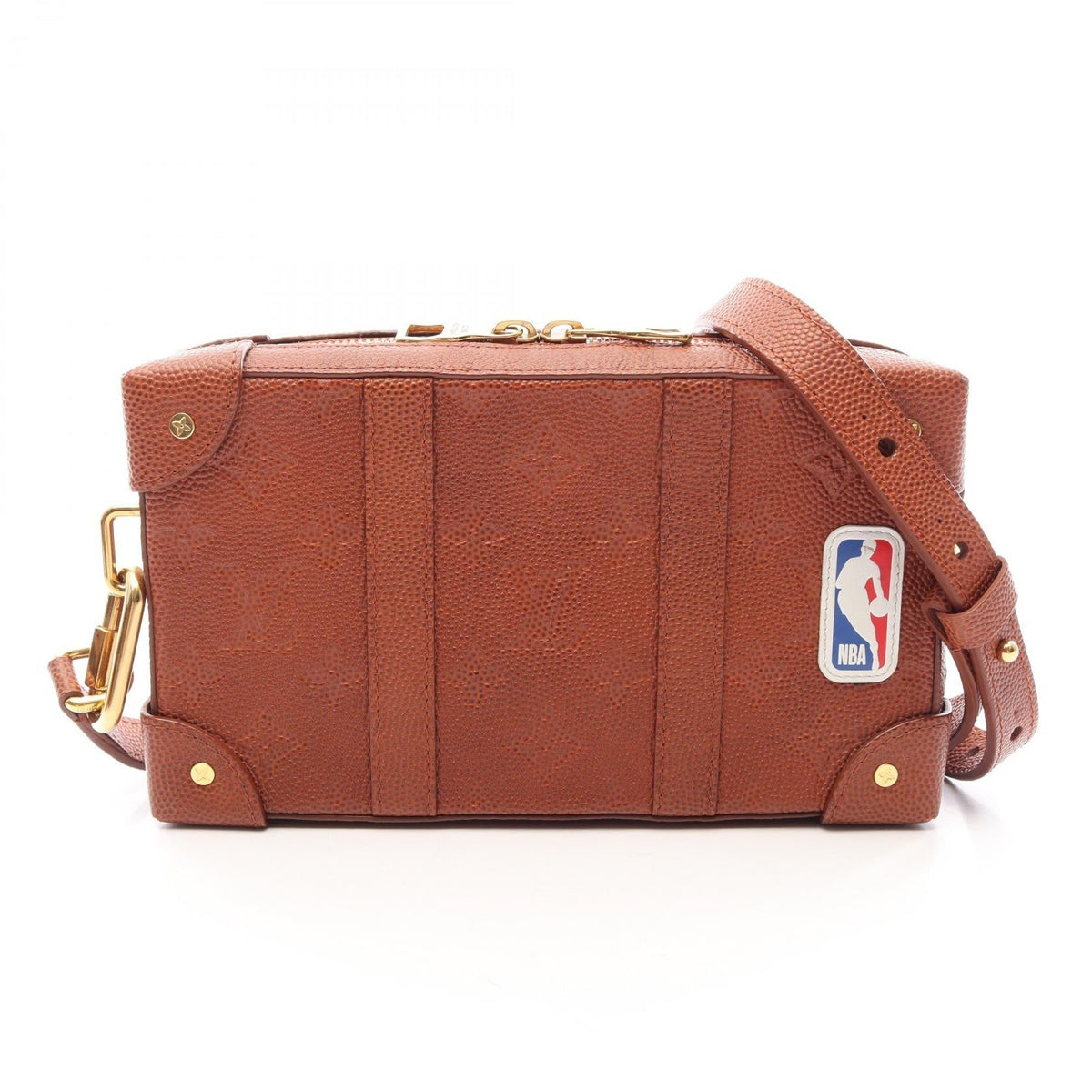 Preloved LOUIS VUITTON LOUIS VUITTON × NBA Soft Trunk Monogram Brown Shoulder Bag M80549 2101220289041