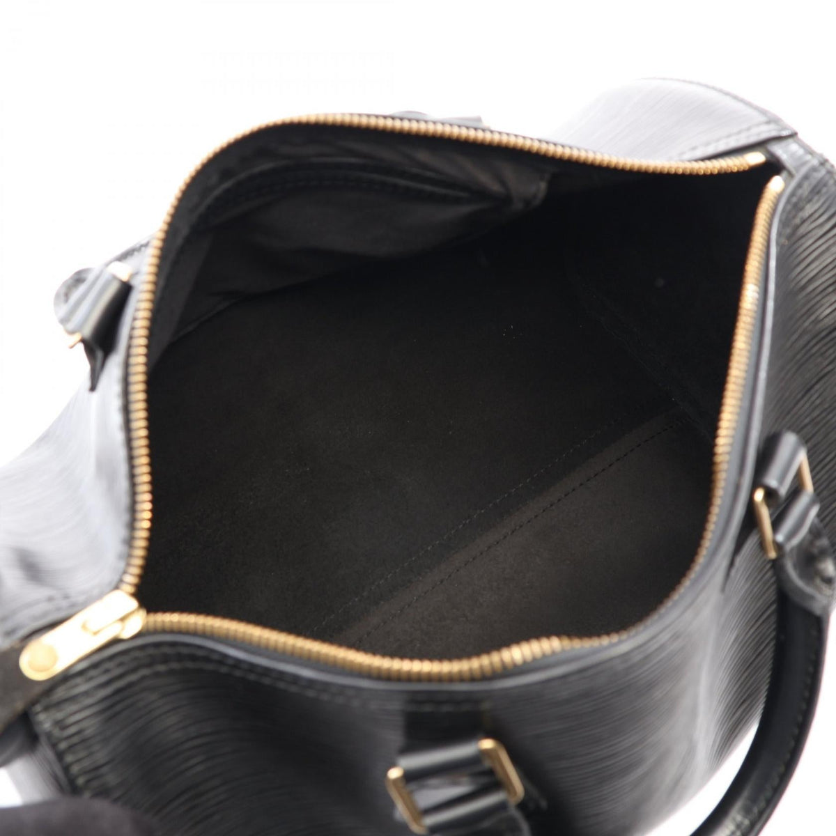 Preloved LOUIS VUITTON Speedy 30 Epi Black Black Handbag M59022 2120300063890