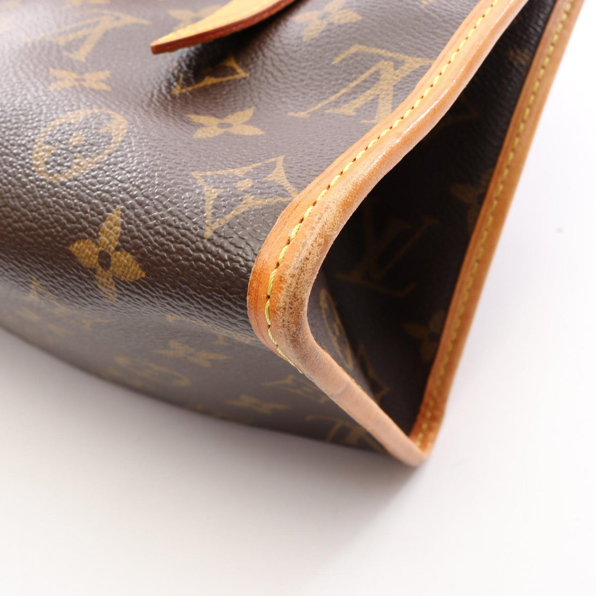 Preloved LOUIS VUITTON Popincourt HautMonogram Brown Tote Bag M40007 2101220173166
