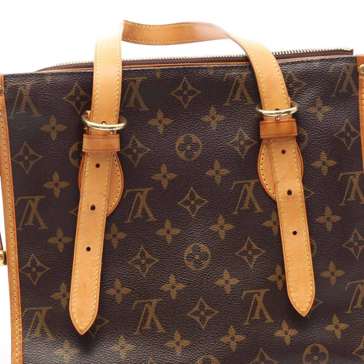 Preloved LOUIS VUITTON Popincourt HautMonogram Brown Tote Bag M40007 2101220173166