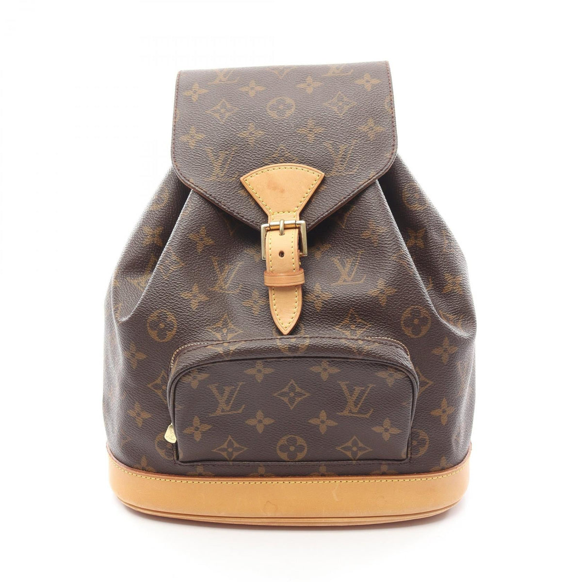 Preloved LOUIS VUITTON MontsourisMM Monogram Brown Rucksack Backpack M51136 2101219372068