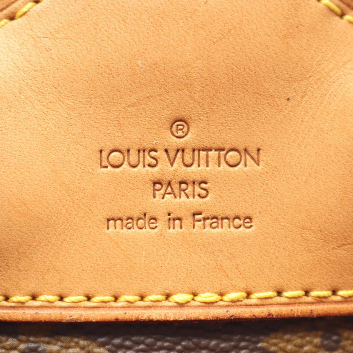Preloved LOUIS VUITTON MontsourisMM Monogram Brown Rucksack Backpack M51136 2101219372068