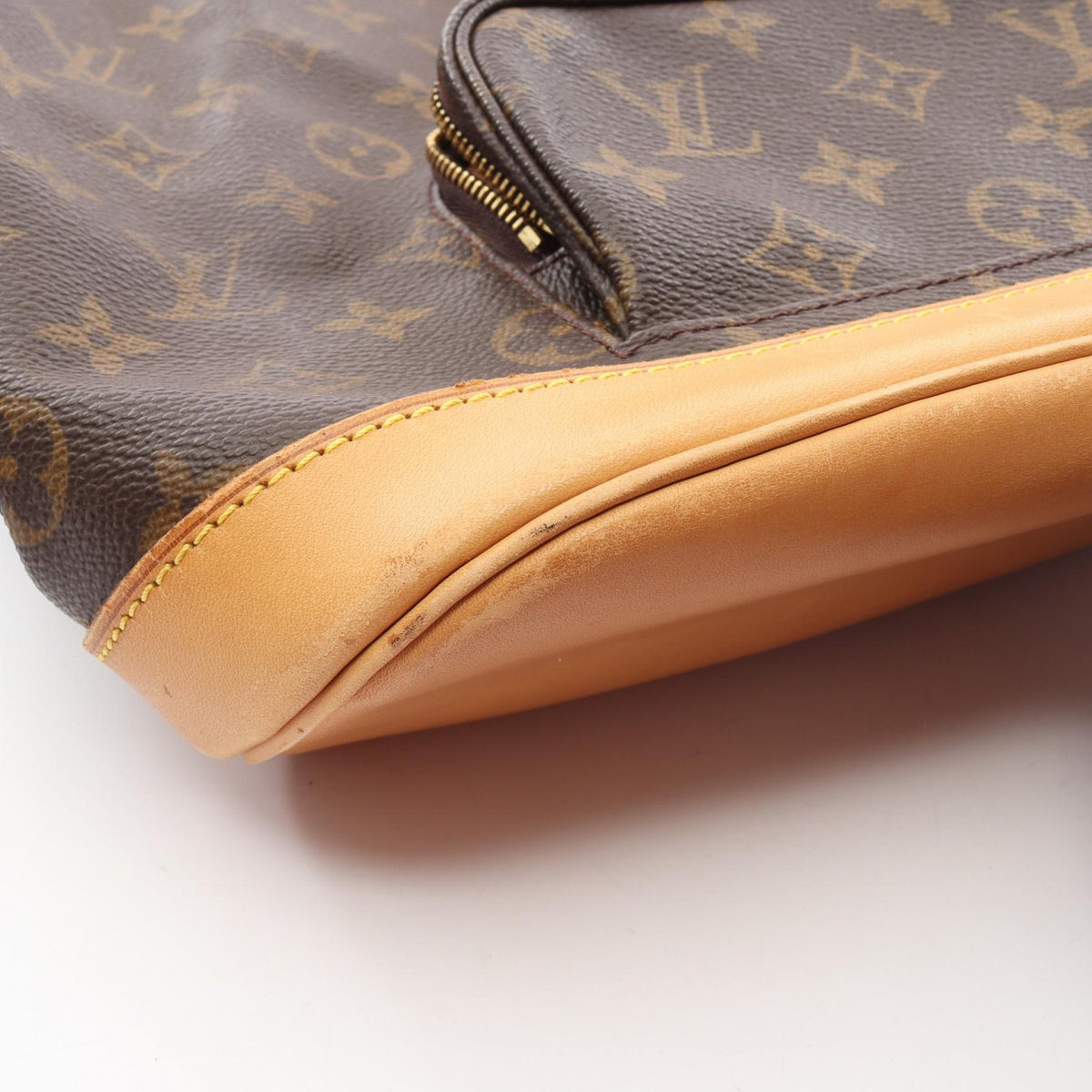 Preloved LOUIS VUITTON MontsourisMM Monogram Brown Rucksack Backpack M51136 2101219372068