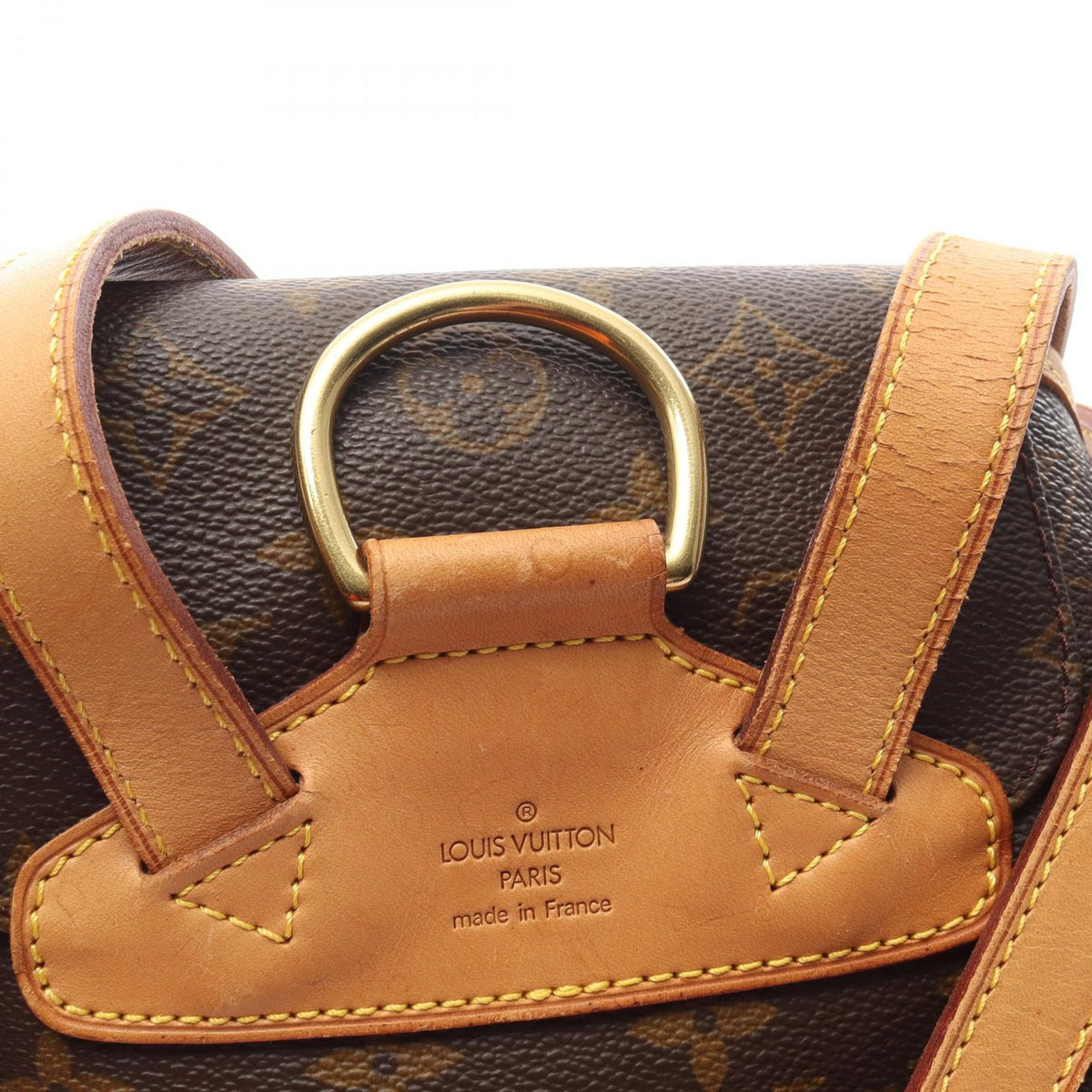 Preloved LOUIS VUITTON MontsourisMM Monogram Brown Rucksack Backpack M51136 2101219372068