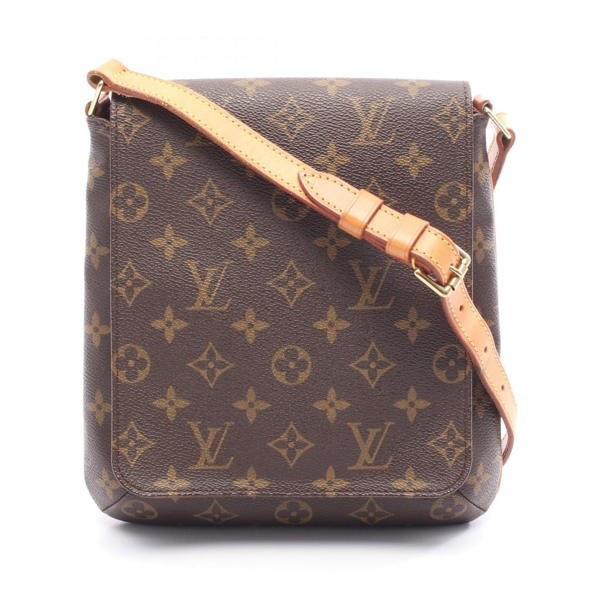 Preloved LOUIS VUITTON Musette Salsa Short Strap Monogram Brown Shoulder Bag M51258 2106800608410