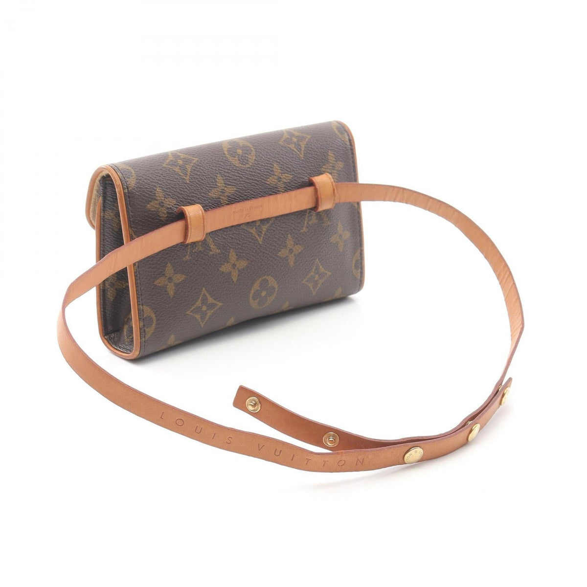 Preloved LOUIS VUITTON Florentine Pochette Monogram Brown Waist bag Body bag M51855 2104102451413