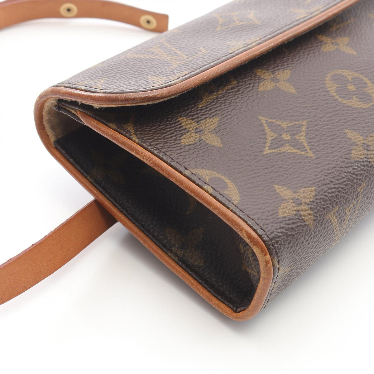 Preloved LOUIS VUITTON Florentine Pochette Monogram Brown Waist bag Body bag M51855 2104102451413