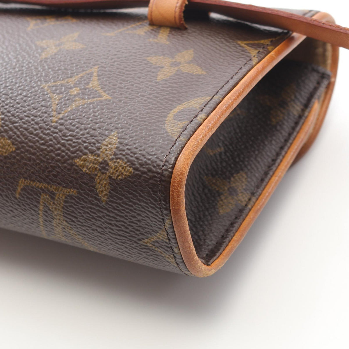 Preloved LOUIS VUITTON Florentine Pochette Monogram Brown Waist bag Body bag M51855 2104102451413