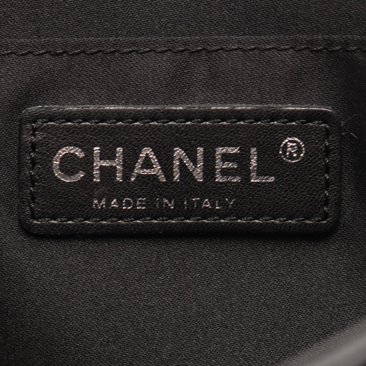 Preloved CHANEL Black Matelasse Lambskin (sheep leather) 2104102552165