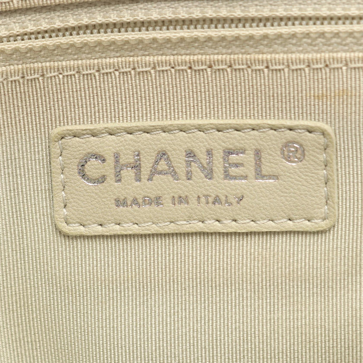 Preloved CHANEL Blue Luxury Line Matelasse Chain Around leather A49889 2101220205232