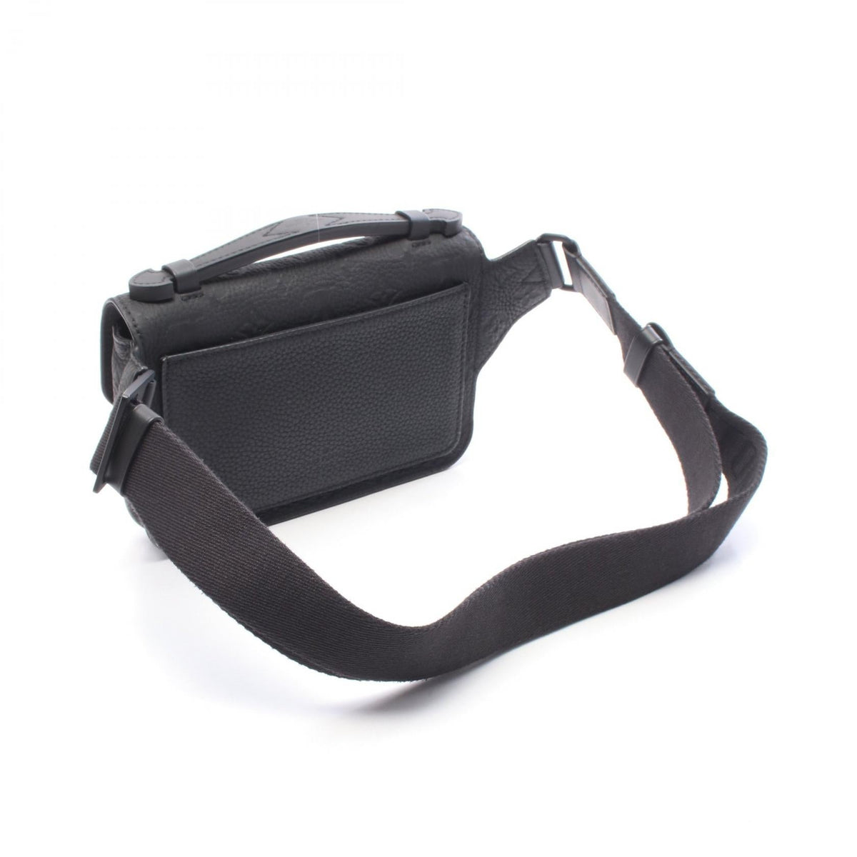 Preloved LOUIS VUITTON S-Lock Sling Bag Black Black Waist bag Body bag M58487 2107601191774