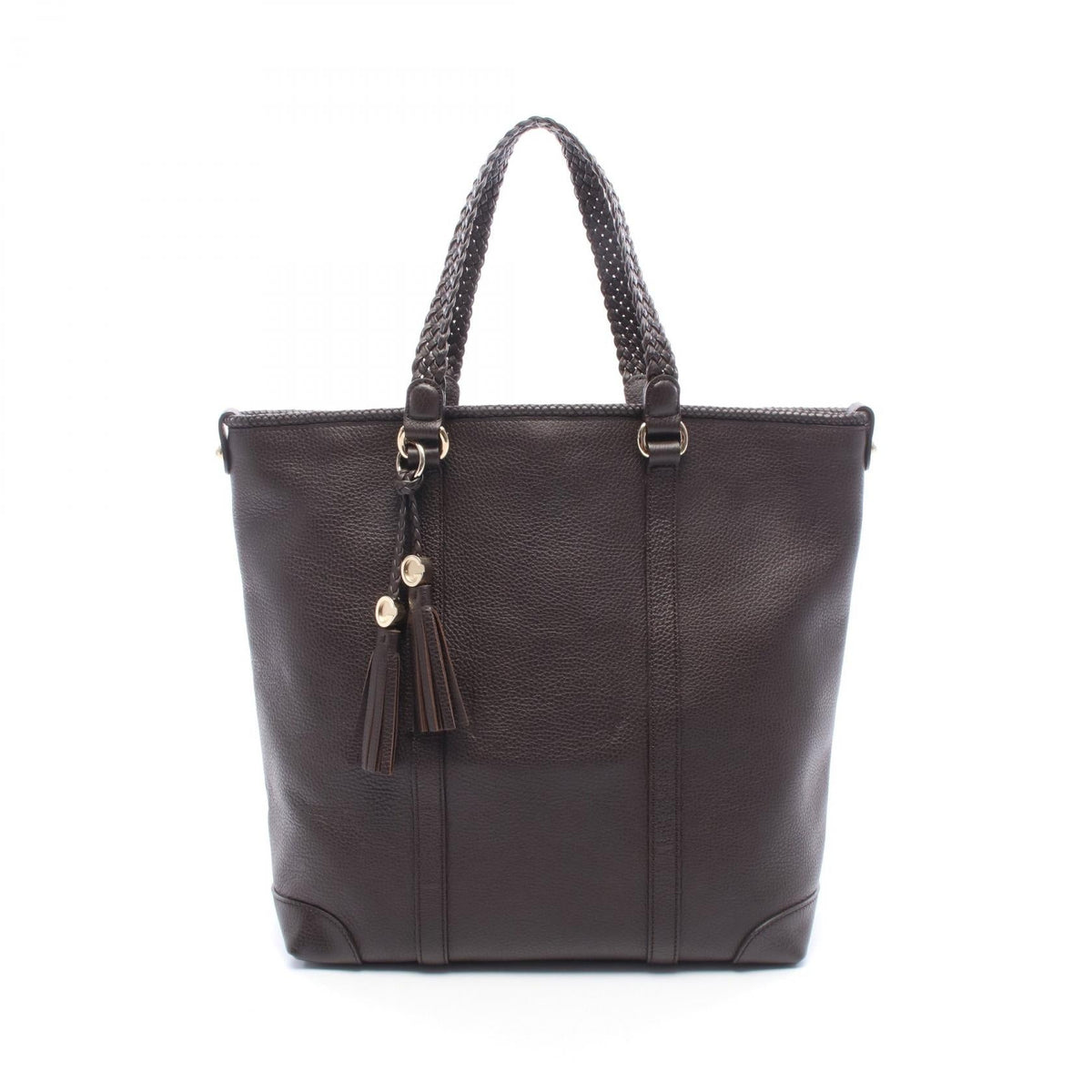 Preloved GUCCI Marrakech Tote Bag Brown leather 336660 2101220285753