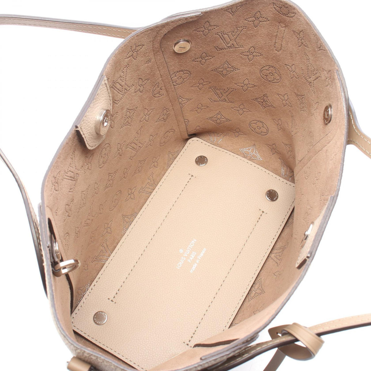 Preloved LOUIS VUITTON Hina PM 2WAY Galet Beige Handbag M54351 2107601191897