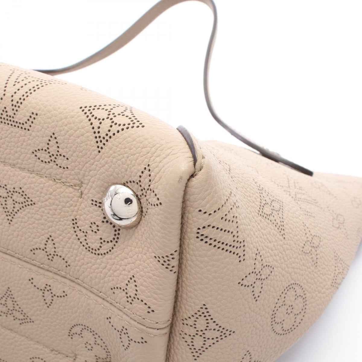 Preloved LOUIS VUITTON Hina PM 2WAY Galet Beige Handbag M54351 2107601191897