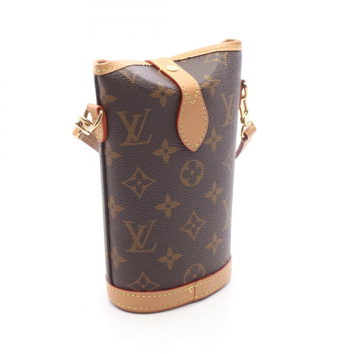 Preloved LOUIS VUITTON fold me pouch Brown Shoulder Bag M80874 2101220288006
