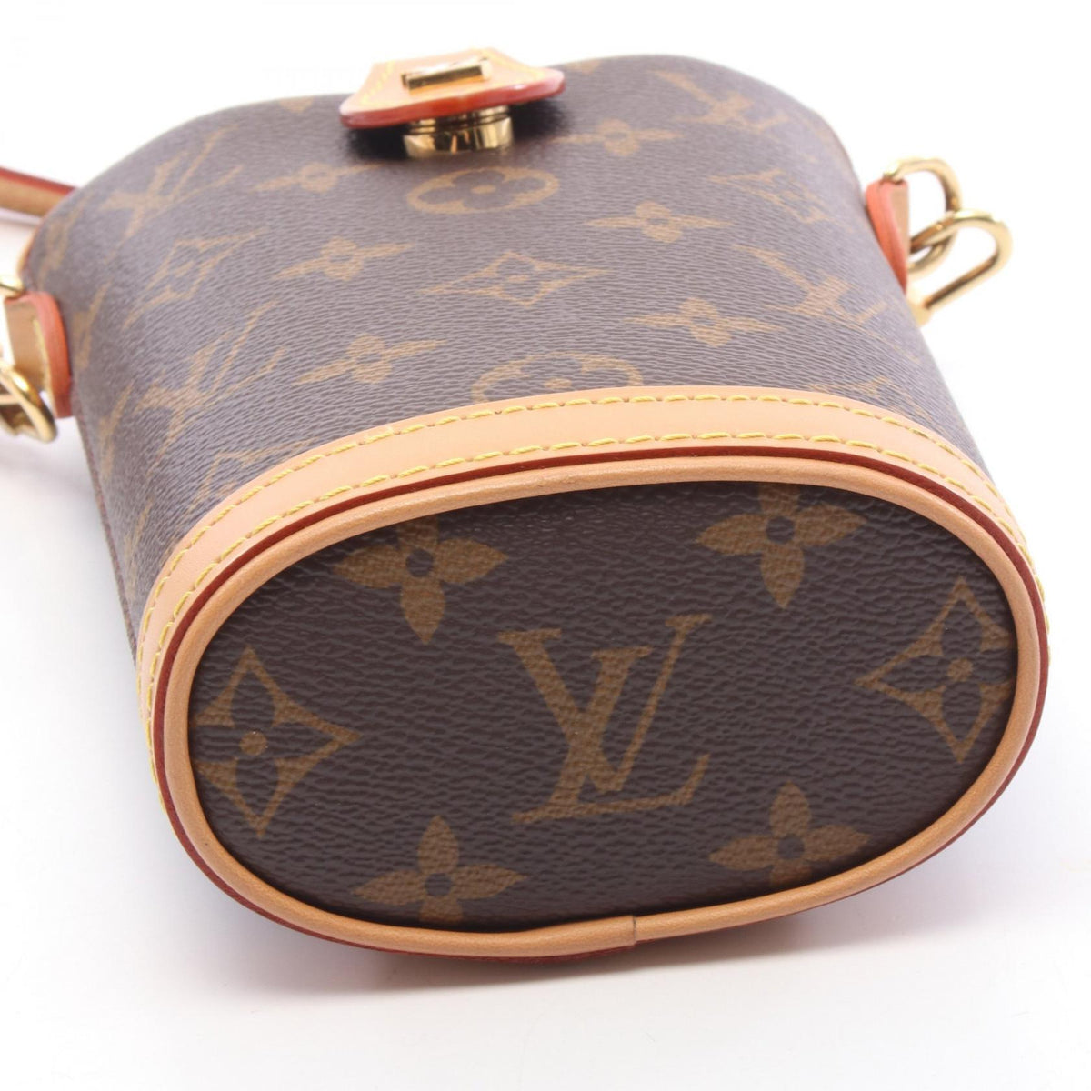 Preloved LOUIS VUITTON fold me pouch Brown Shoulder Bag M80874 2101220288006