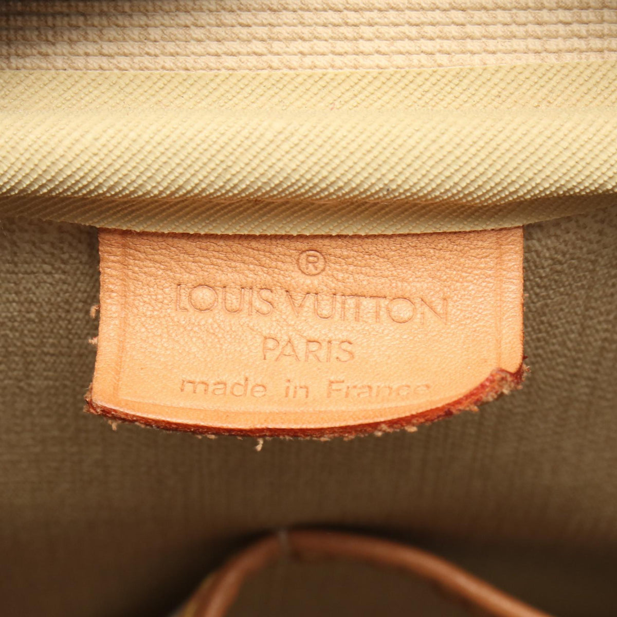 Preloved LOUIS VUITTON Deauville Bowling Vanity Brown Handbag M47270 2101220288273