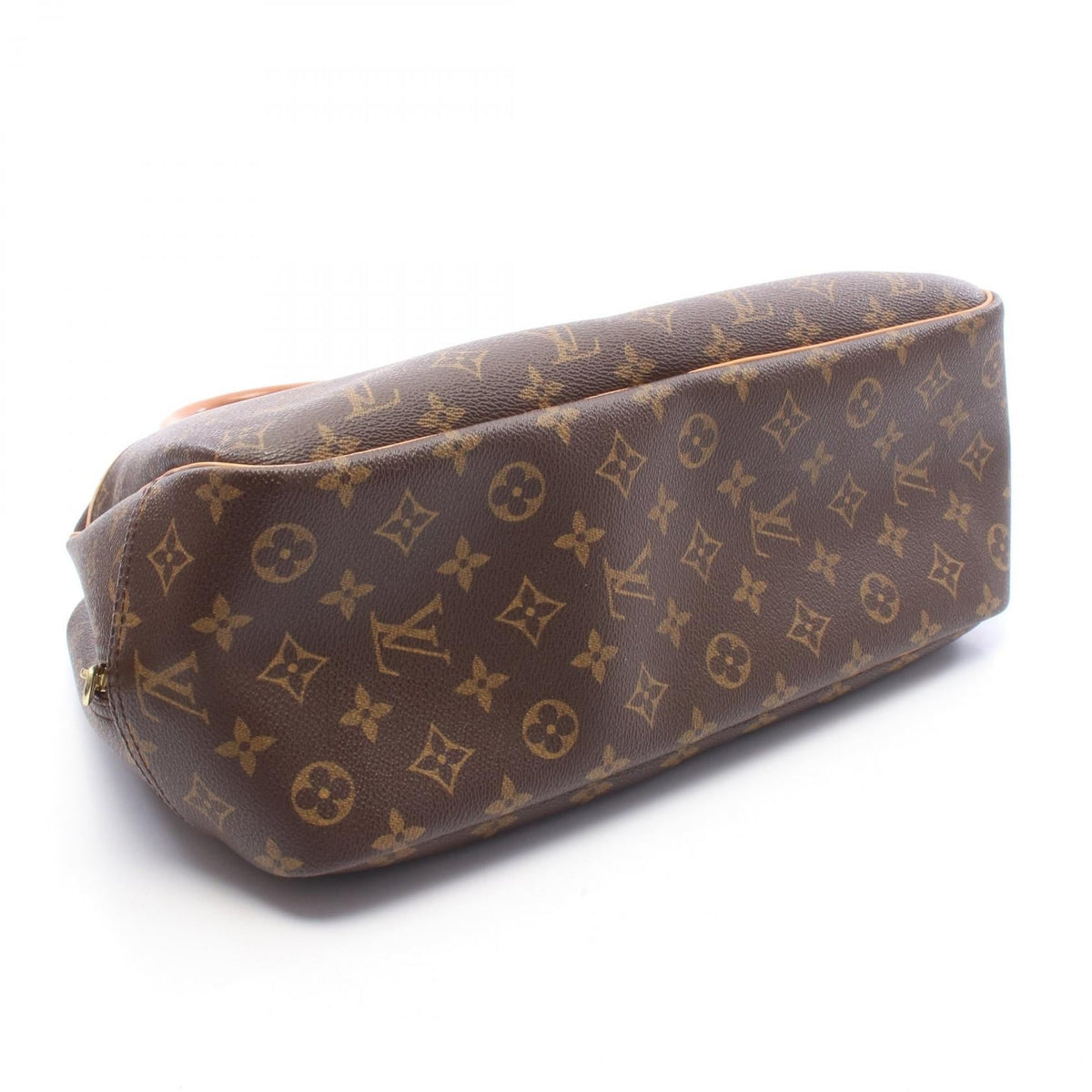 Preloved LOUIS VUITTON Deauville Bowling Vanity Brown Handbag M47270 2101220288273