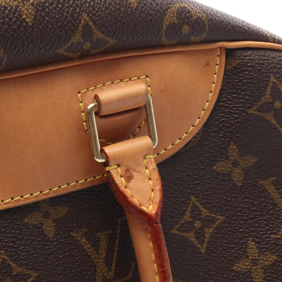 Preloved LOUIS VUITTON Deauville Bowling Vanity Brown Handbag M47270 2101220288273
