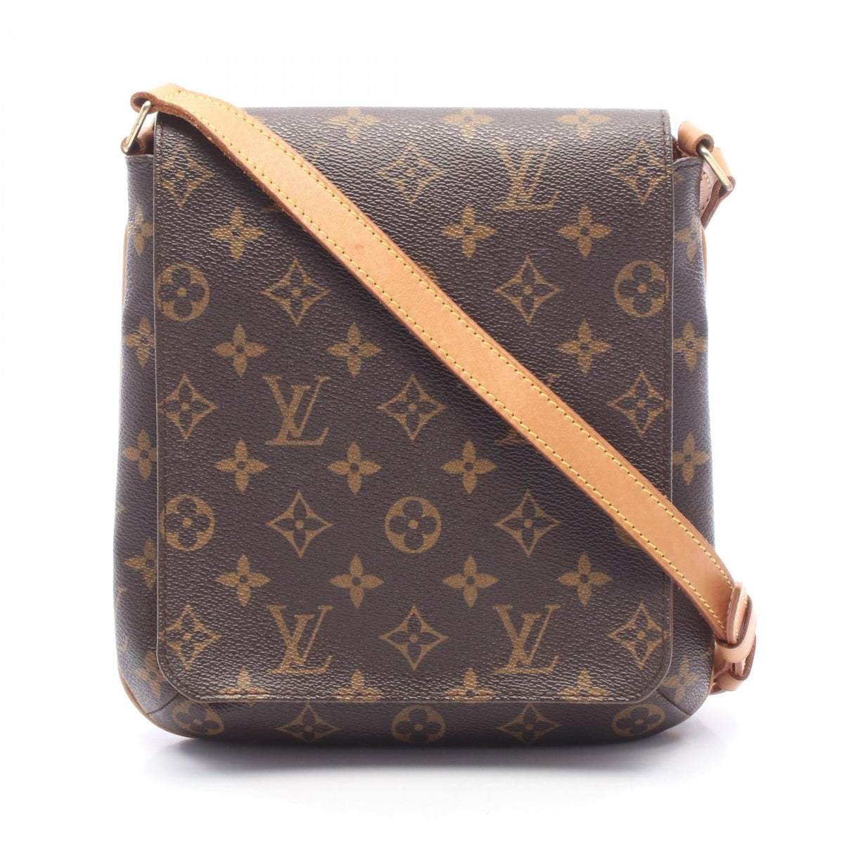 Preloved LOUIS VUITTON Mustet Salsa Long Strap Brown Shoulder Bag M51387 2101220287870