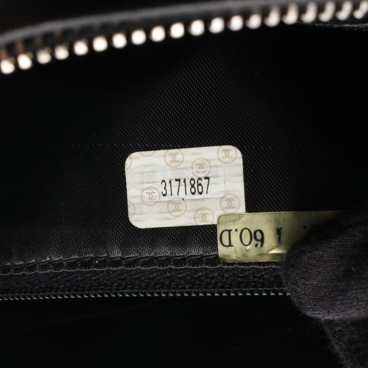 Preloved CHANEL Black Triple COCO Mark Tassel Lambskin (sheep leather) 2101220285104