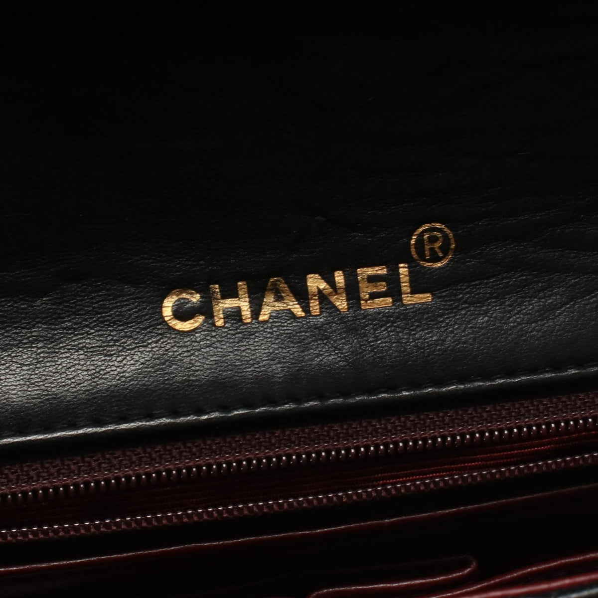 Preloved CHANEL Black Full flap Matelasse Lambskin (sheep leather) 2101220285098