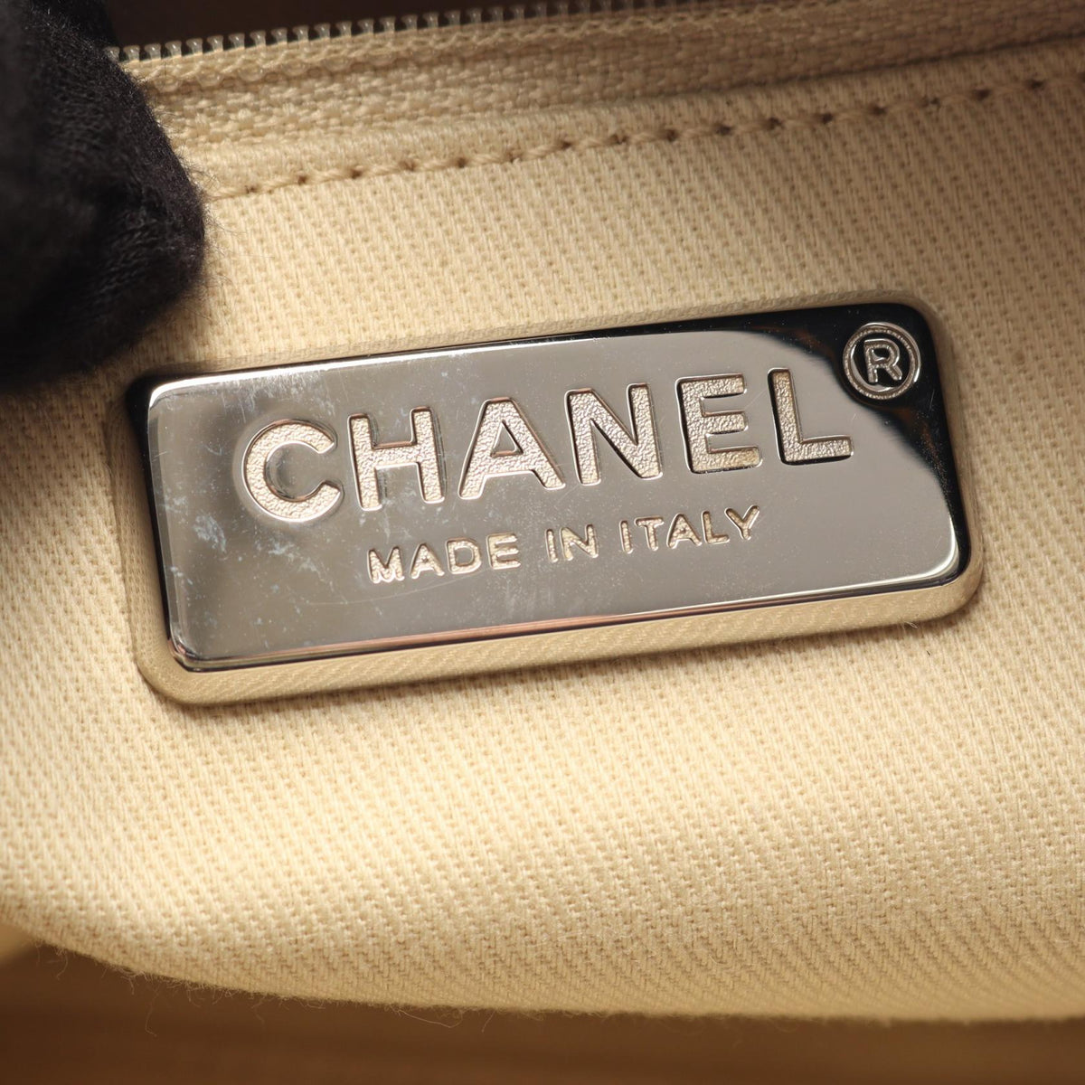 Preloved CHANEL Navy Luxury line denim 2101220285500