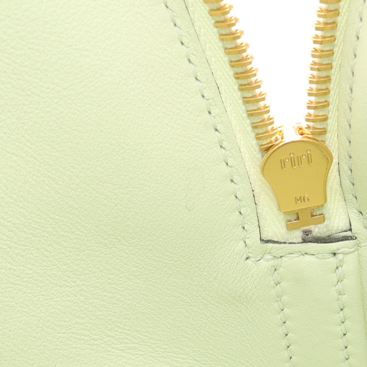 Preloved HERMES Bolide1923 25 Vert Fizz 2WAY Handbag Green Epsom Other×Epsom 2104102549462