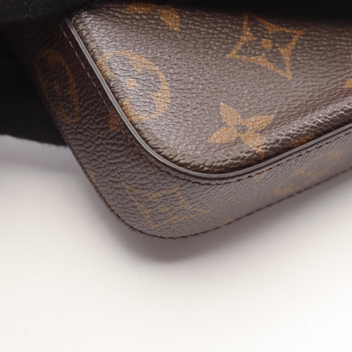 Preloved LOUIS VUITTON Mullty Pochette Felicie Monogram Brown/Green Shoulder Bag M80091 2107400263443