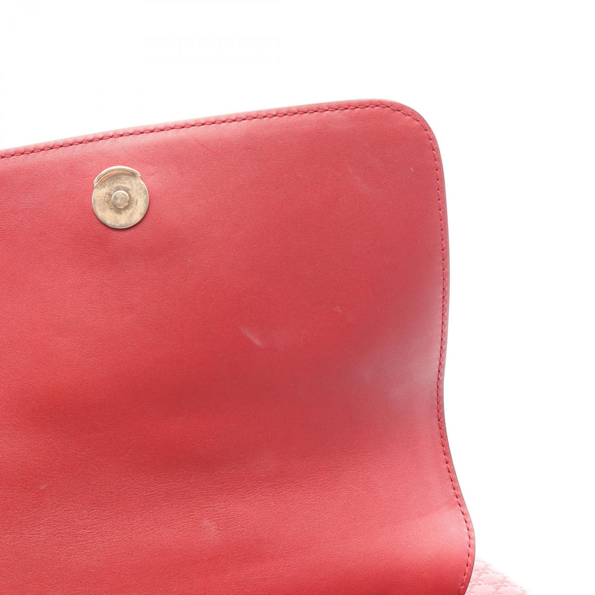 Preloved GUCCI Micro Guccisima Rucksack Backpack Red leather 607993 2101220288464