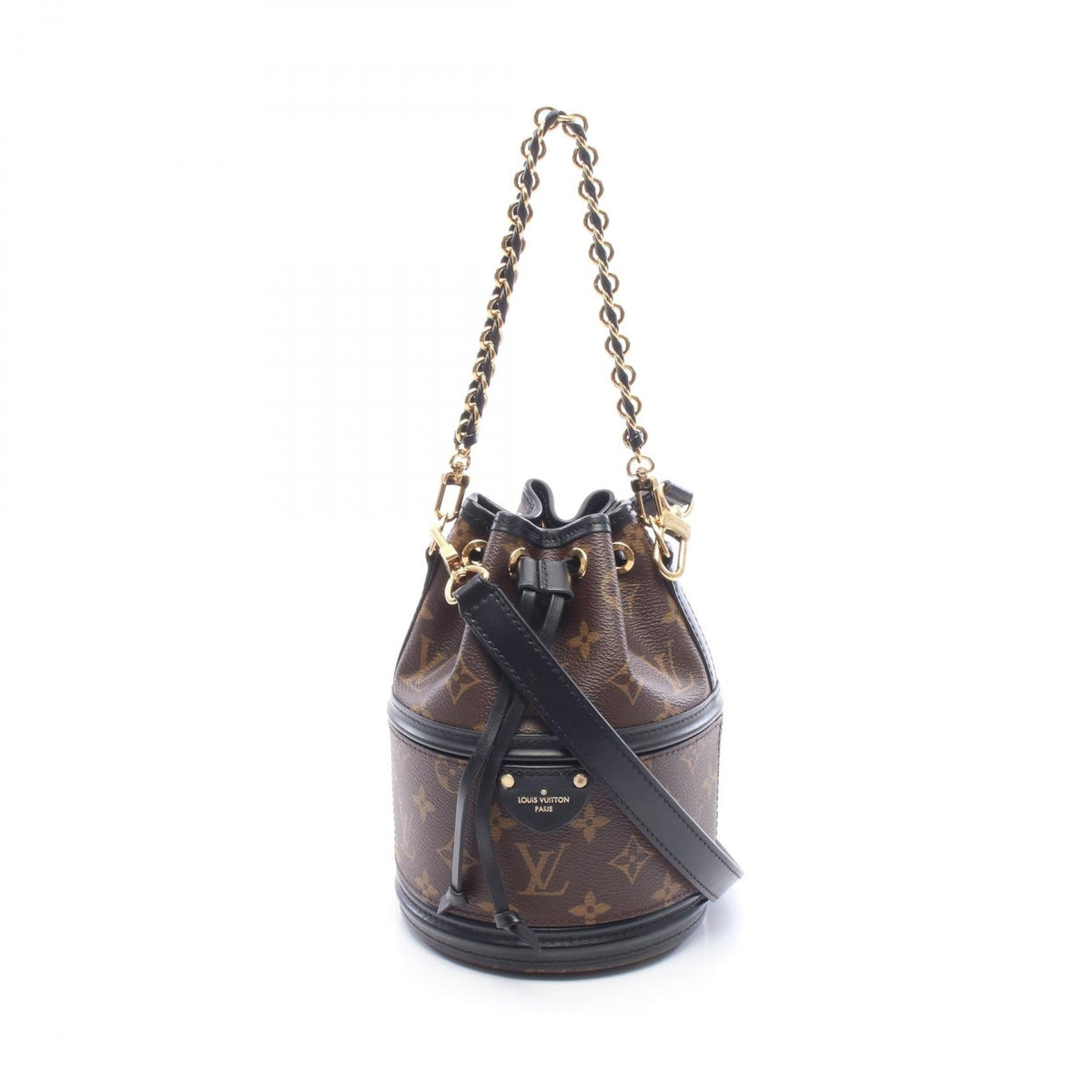 Preloved LOUIS VUITTON Kanoe Monogram Brown/Black Handbag M83480 2101220289058