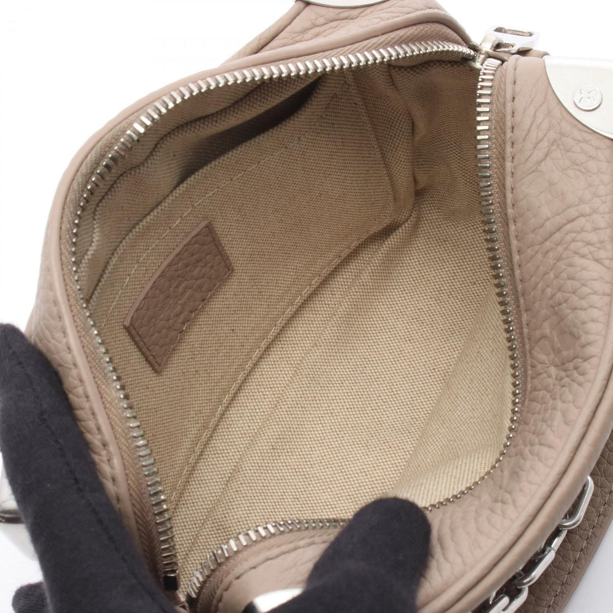 Preloved LOUIS VUITTON Mini Soft Trunk MonogramTaurillon Clemence Riverstone Beige Beige Shoulder Bag M13868 2101220288969